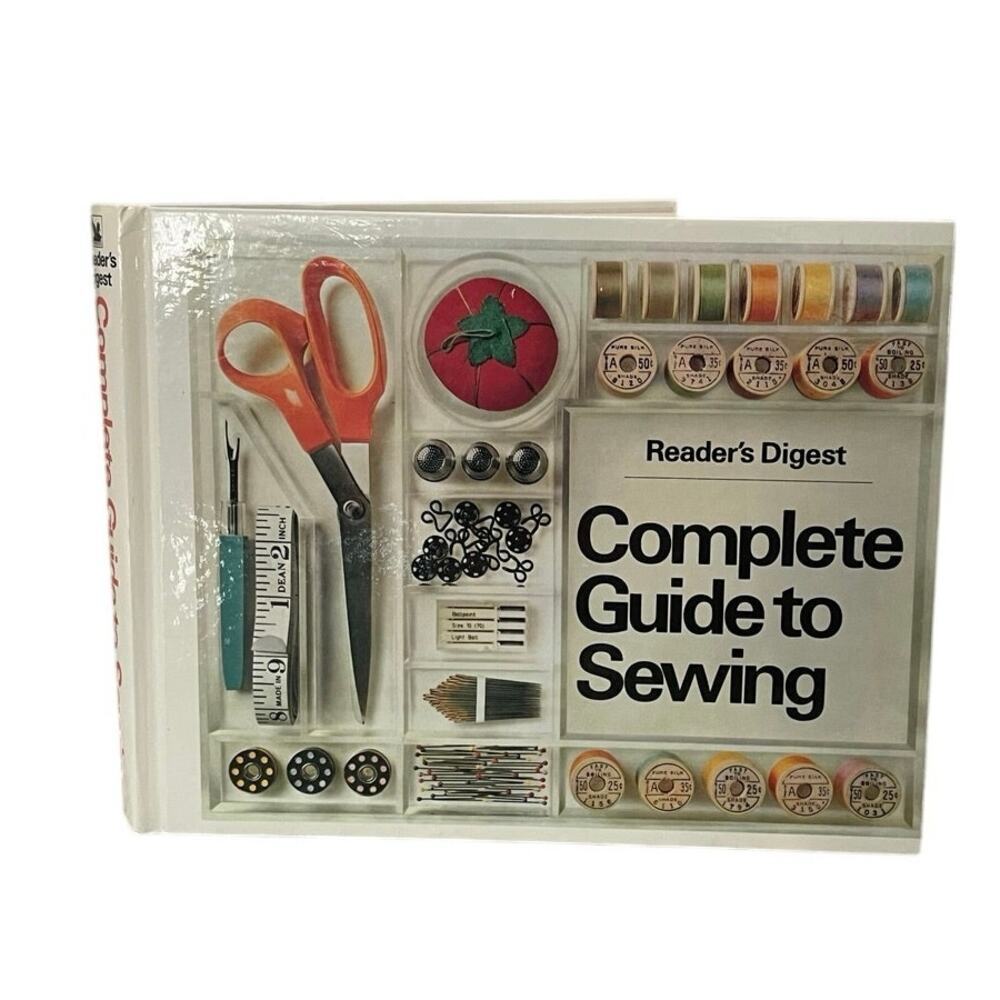 READER DIGEST COMPLETE GUIDE SEWING HARD COVER BOOK 1992 EDITION - Picture 8 of 8